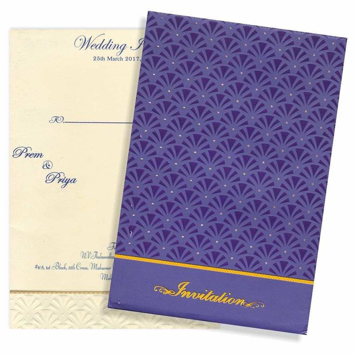 Invitation Card - KNK3401-King of Cards
