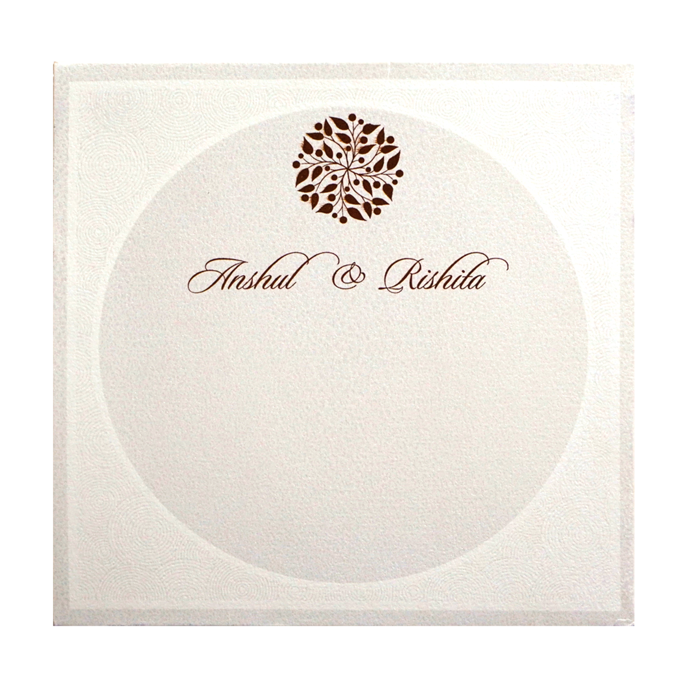 White Elephant Box Wedding Card-King of Cards