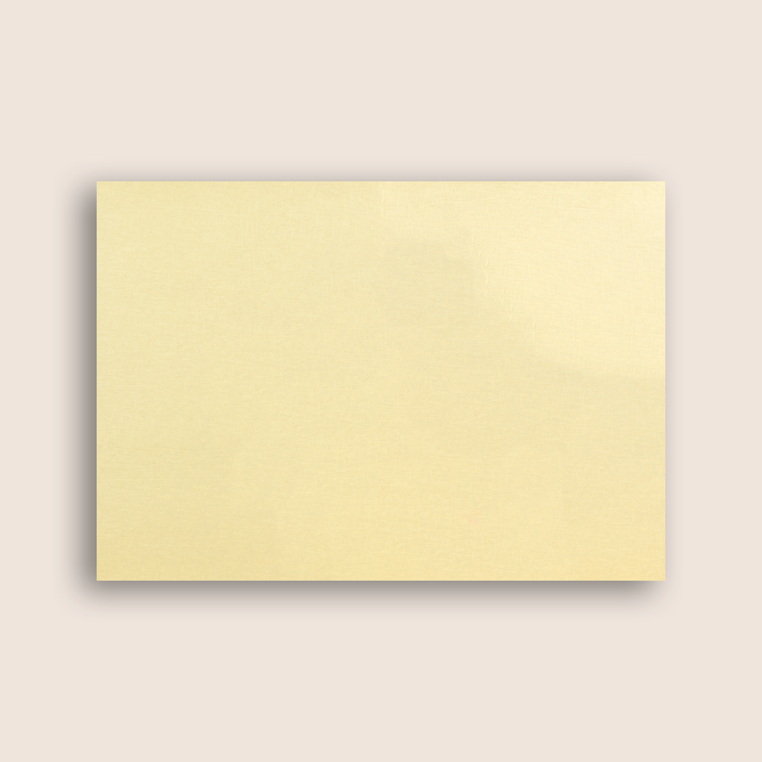 Cream Gold Floral Wedding Card - KNCM16CG
