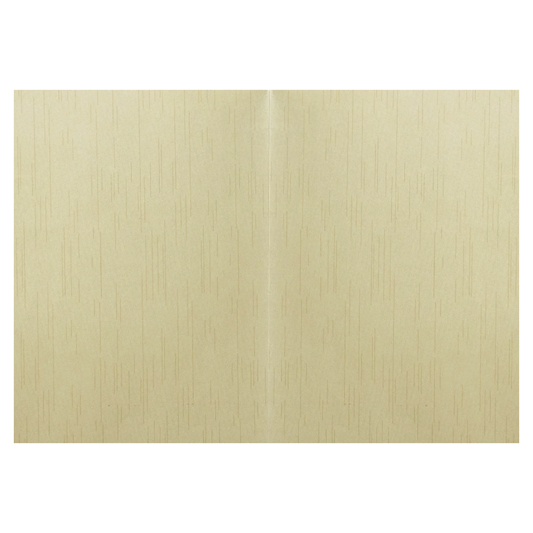 Beige Shiny Ganesha Wedding Card-KNKR039C