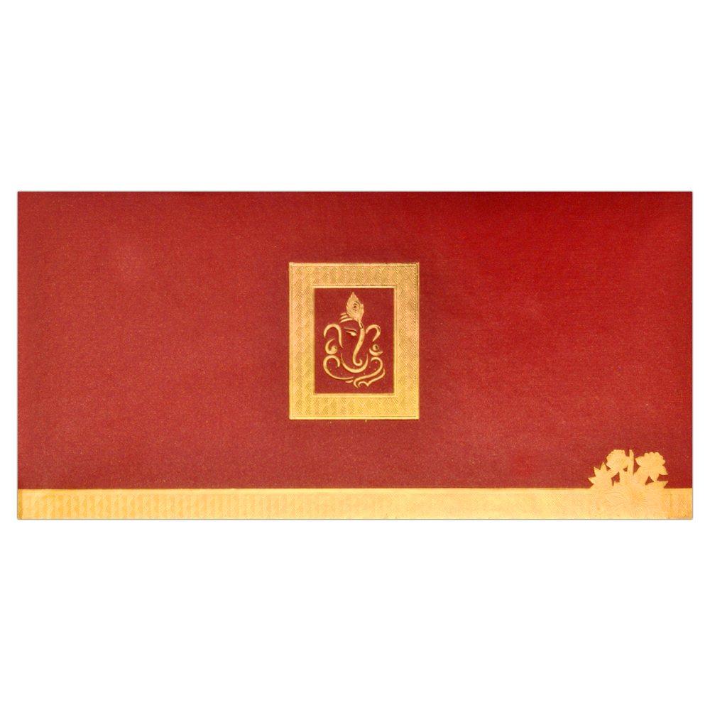 Horizontal High Quality Invitation with Multiple Inserts-KNK1265