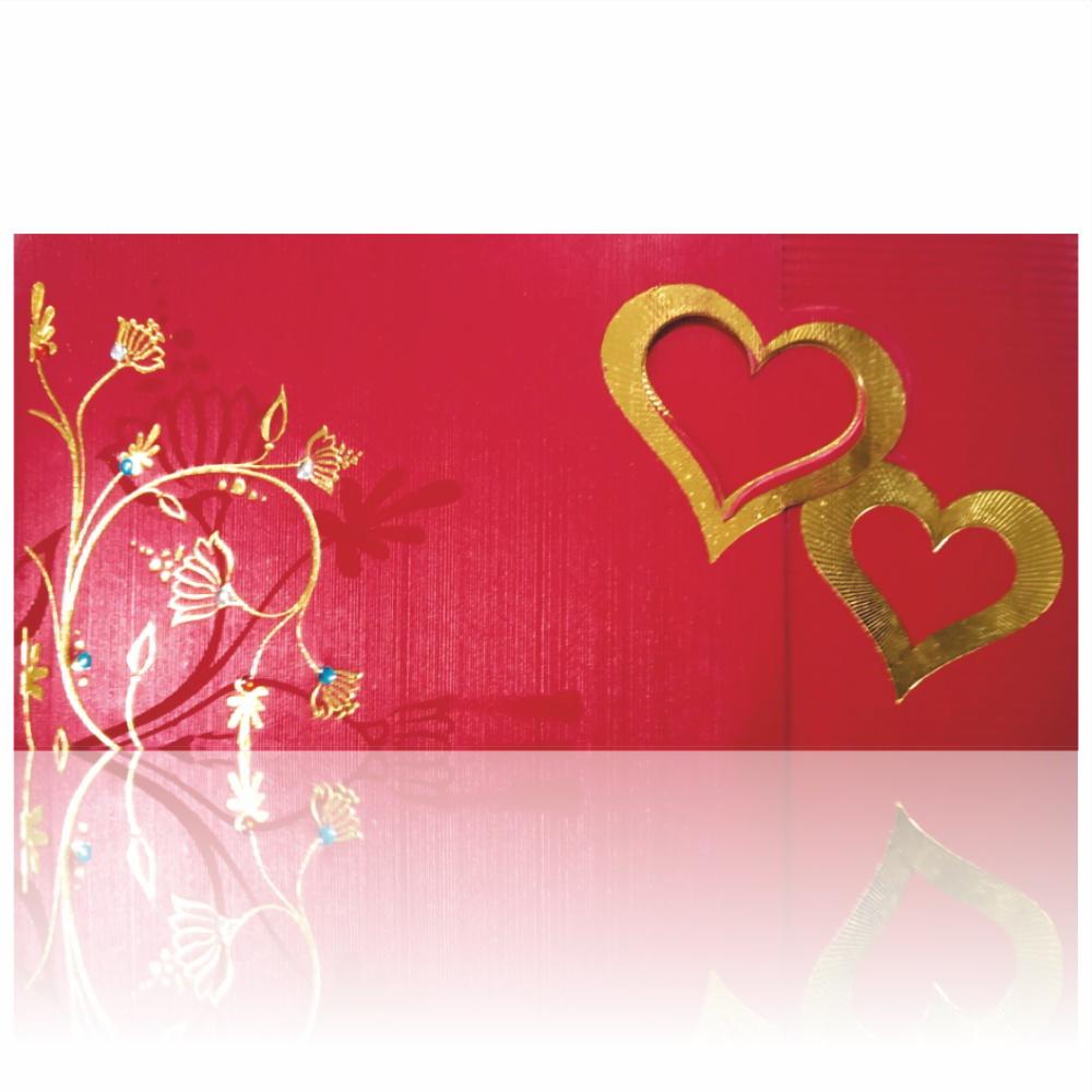Red Personal Invitation Card-KNK2160