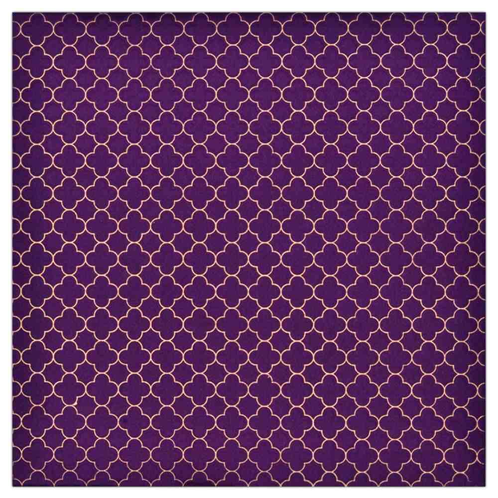 Violet Invitation Card-KNK2909