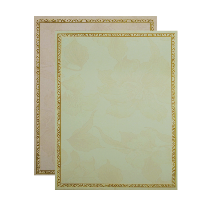 Coral Floral Wedding Card-King of Cards