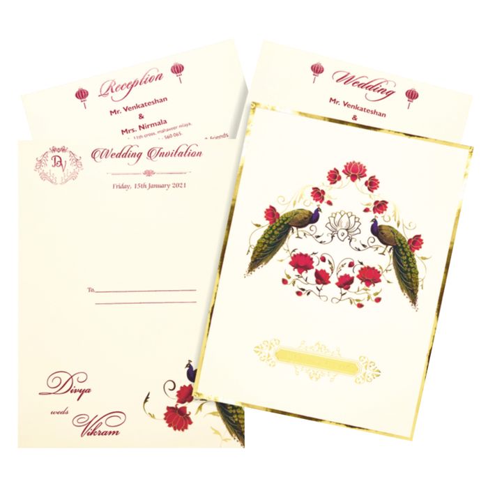 Invitation Card-King of Cards