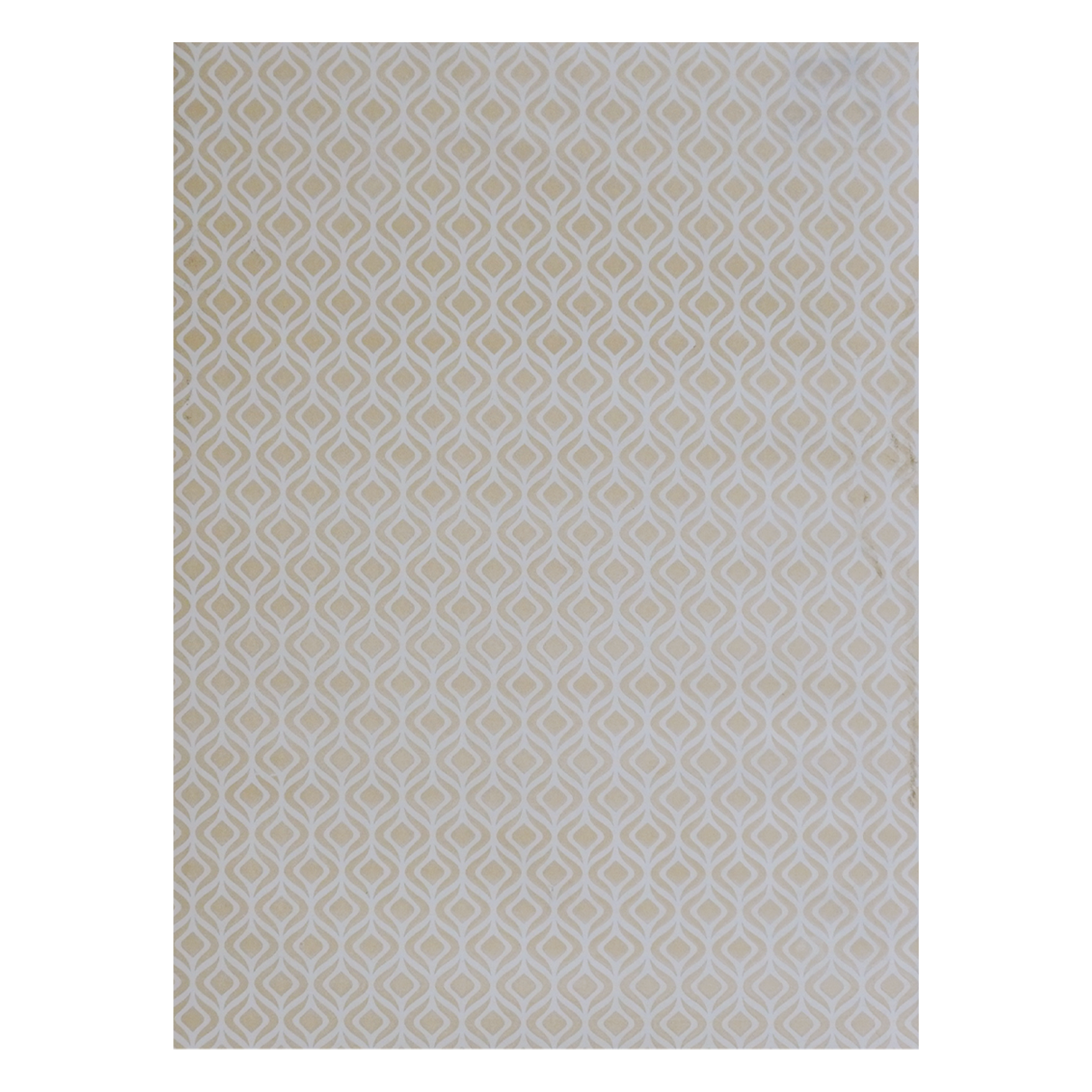 Light Orange Embossed Invitation-KNCWP457
