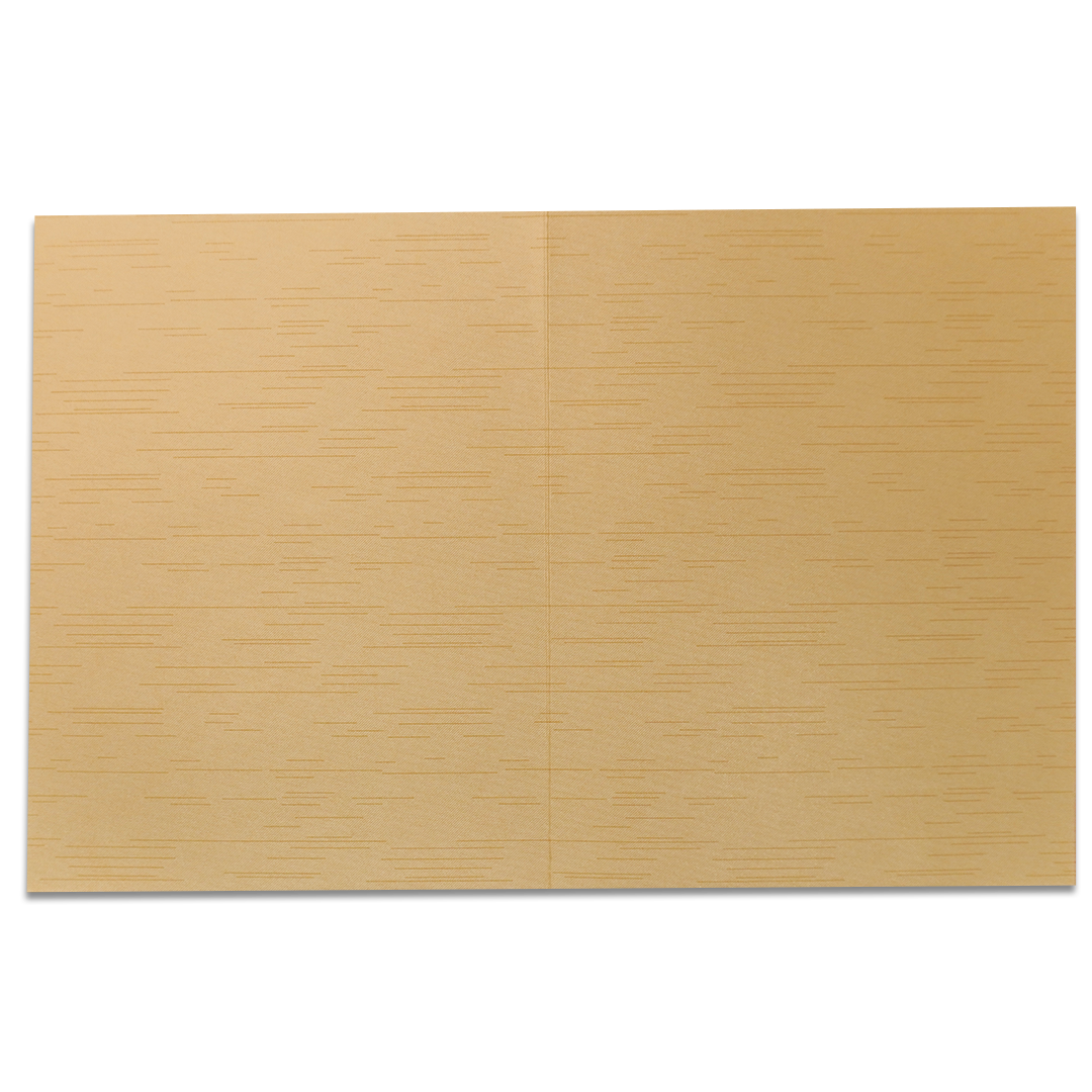 Gold Foil Ganesha Floral Wedding Card-KNKR5033G