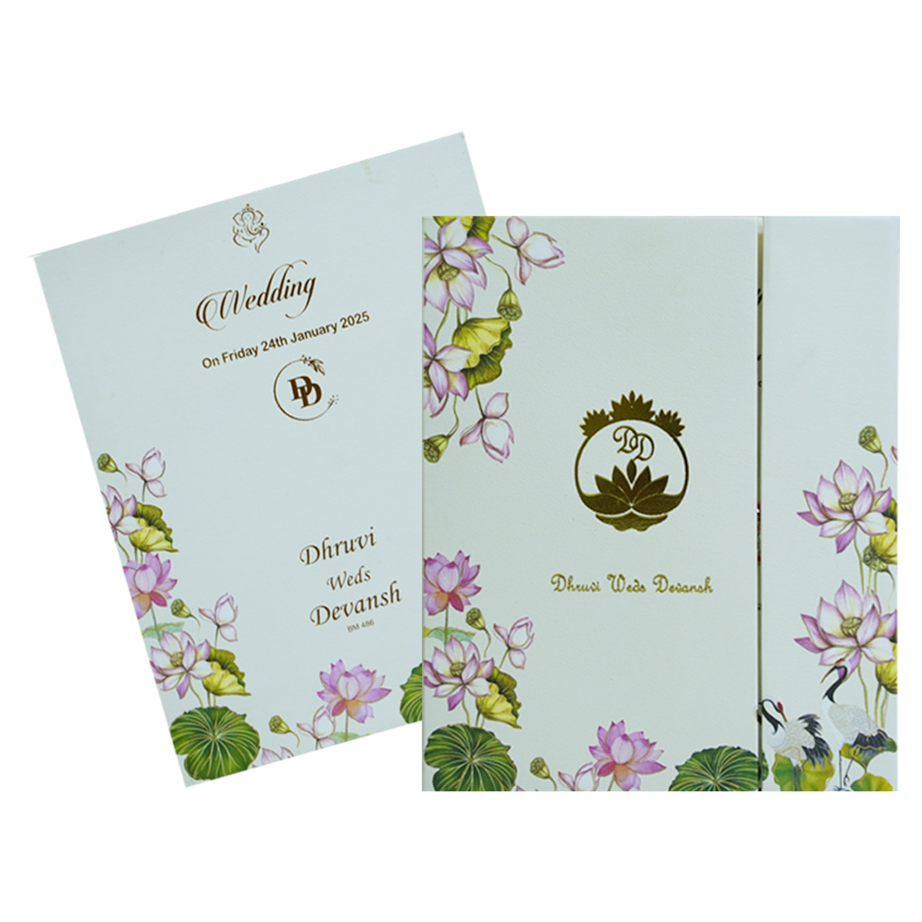White Lotus Designs Marriage Card-King of Cards