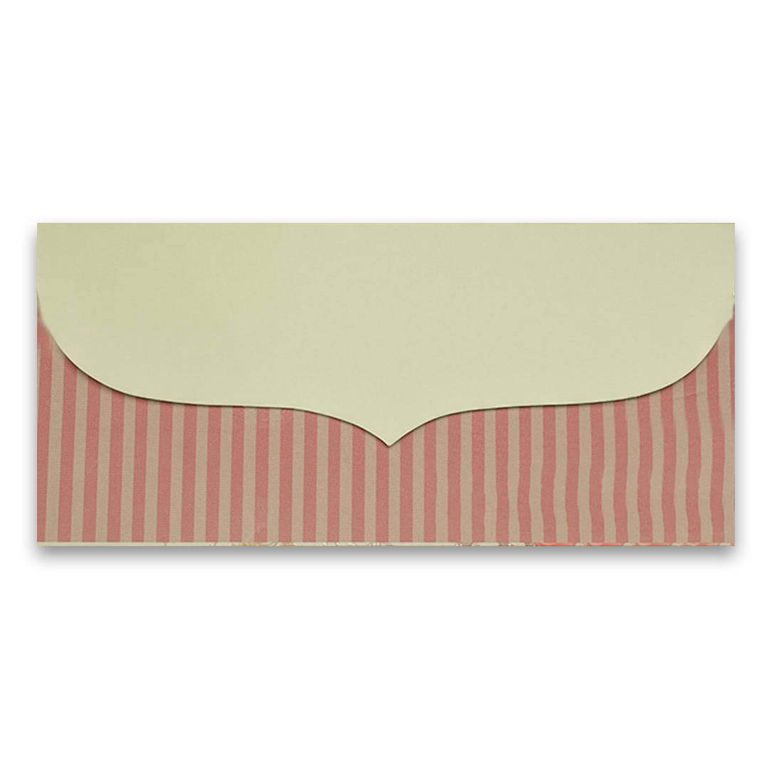 Cream Floral Elephant Money Envelope - KRCE7030