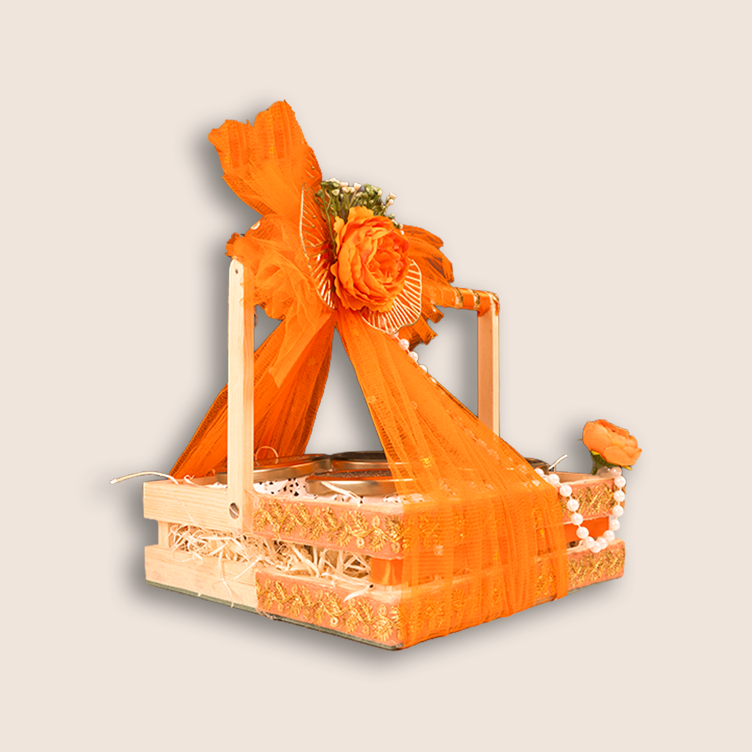 Saffron Bloom Luxury Gift Hamper - KLGH0040
