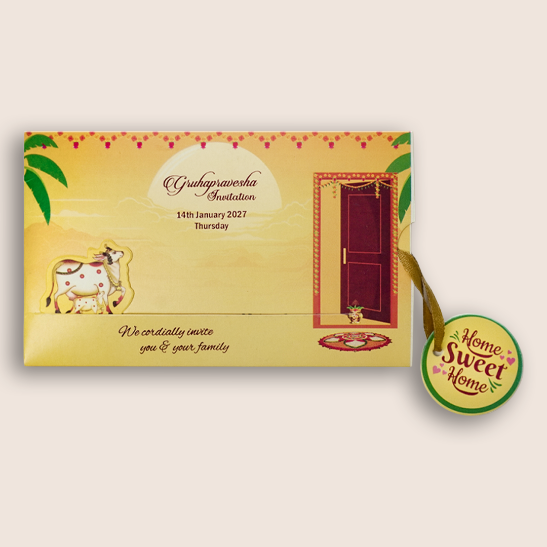Yellow House Warming Card-KNKRL113
