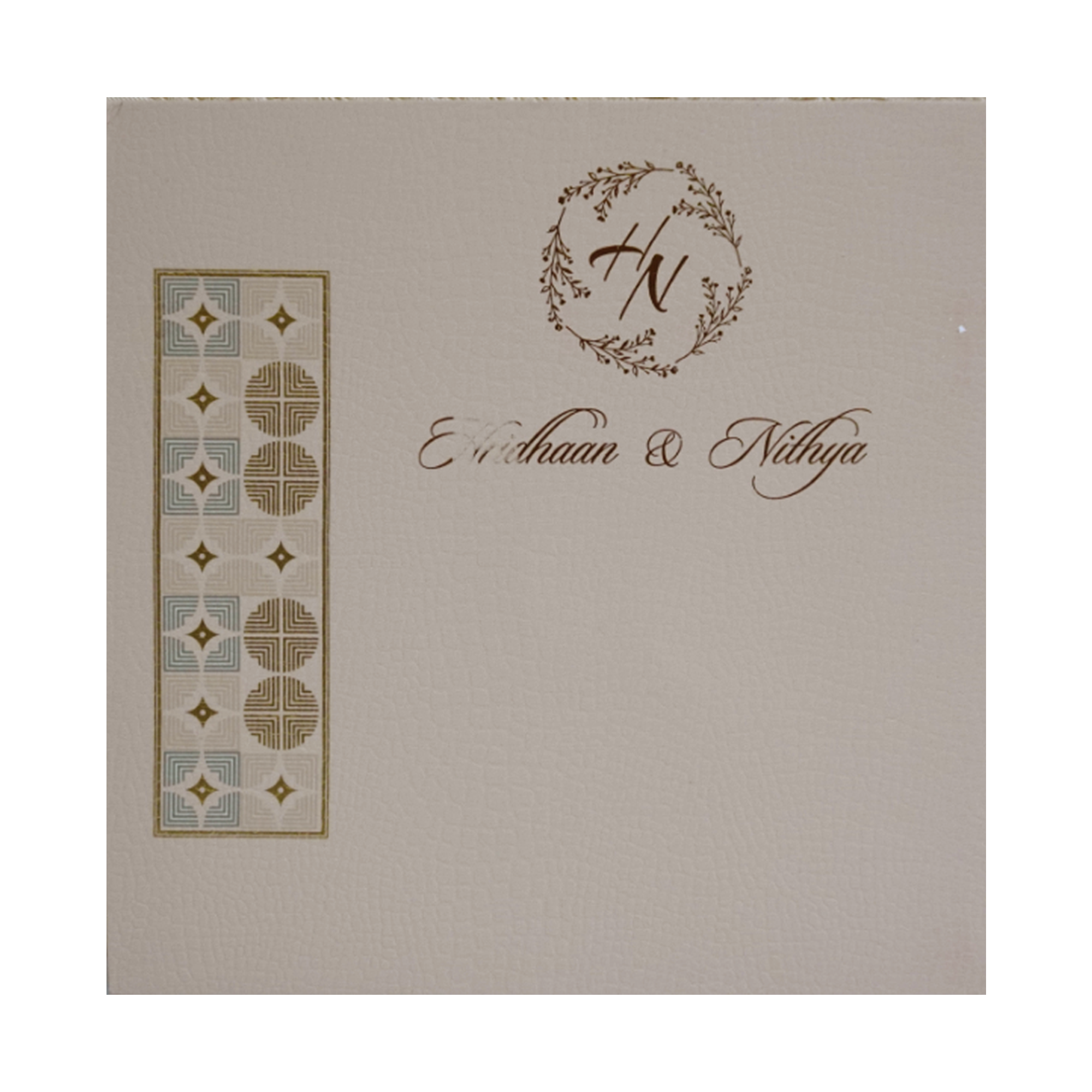 Carnation Pink Textured Single Card-King of Cards