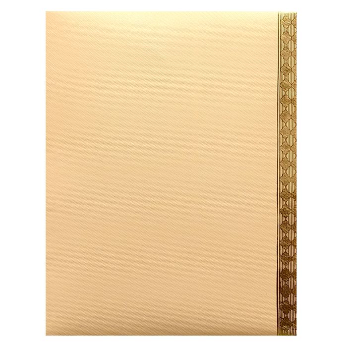 Peach Balaji Padmavathi Invitation Card-King of Cards