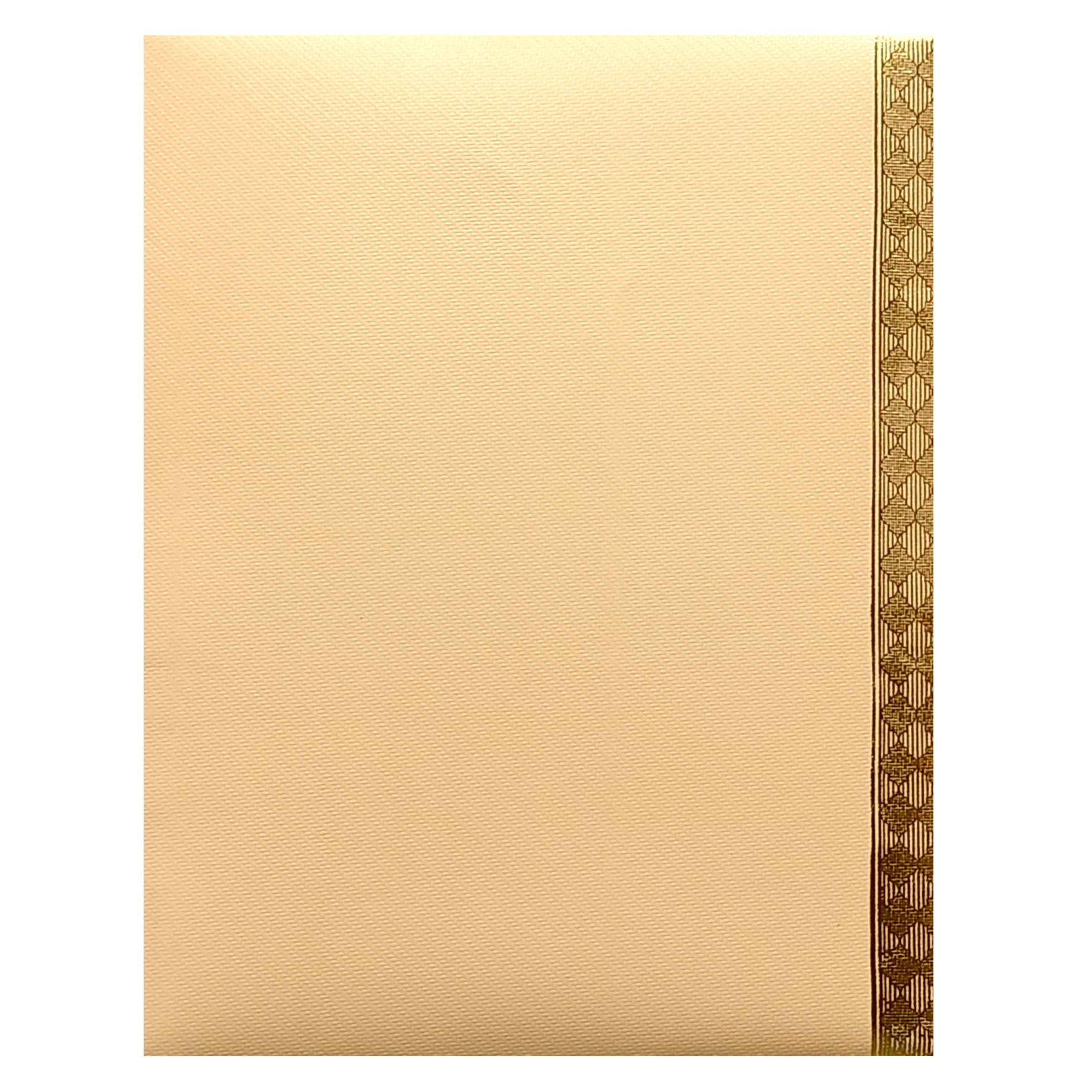 Peach Balaji Padmavathi Invitation Card-KNPT5024