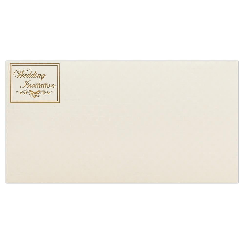 Invitation Card - Simple Yet Elegant Wedding Invitation Card-KNK2496
