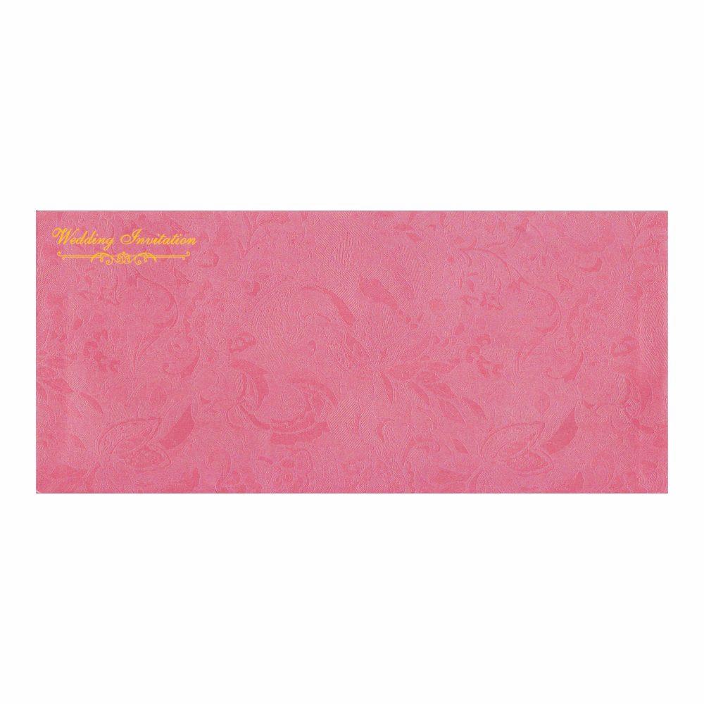 Pink Wedding Invitation Card