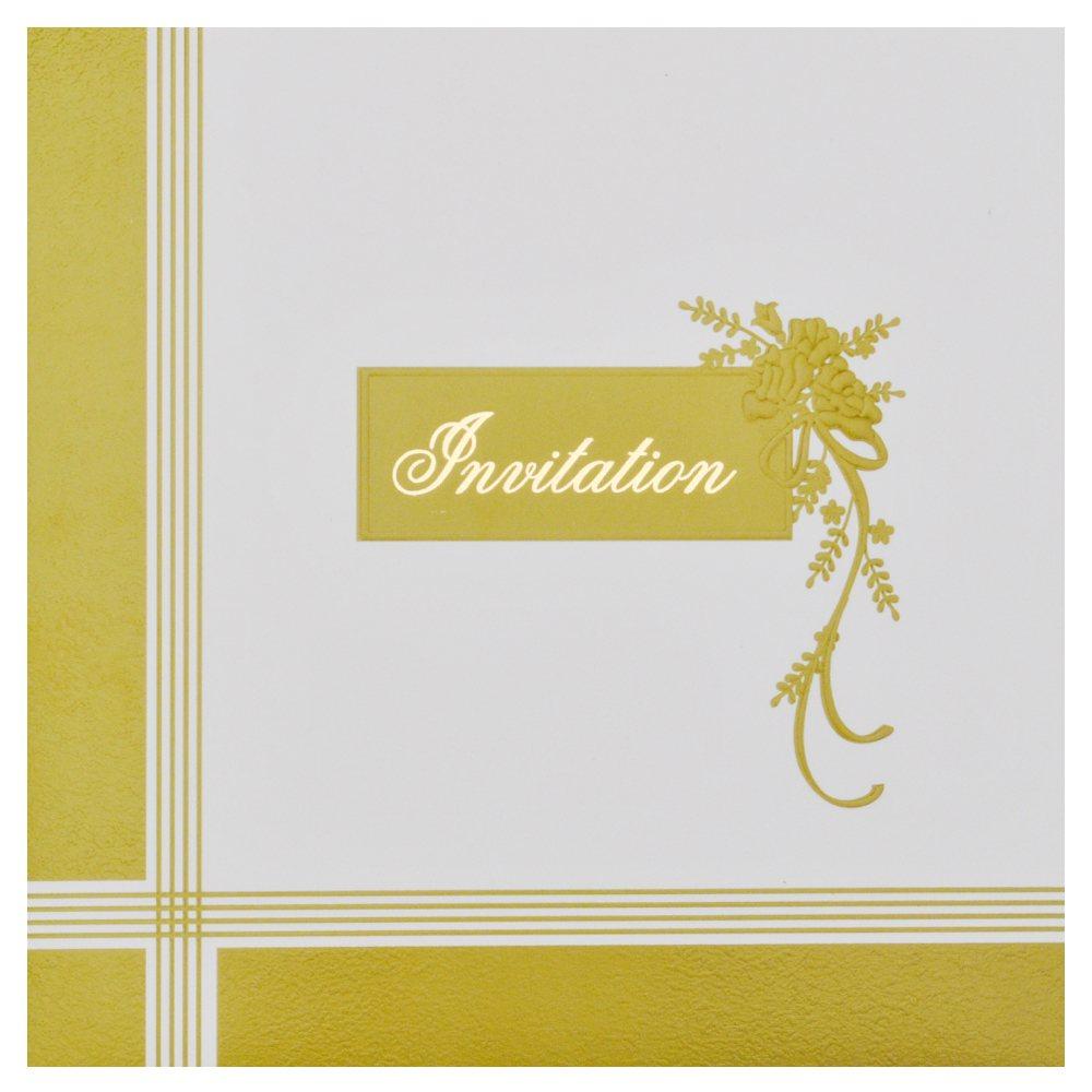 Invitation Card - Affordable Ranged Wedding Cards-KNK3154