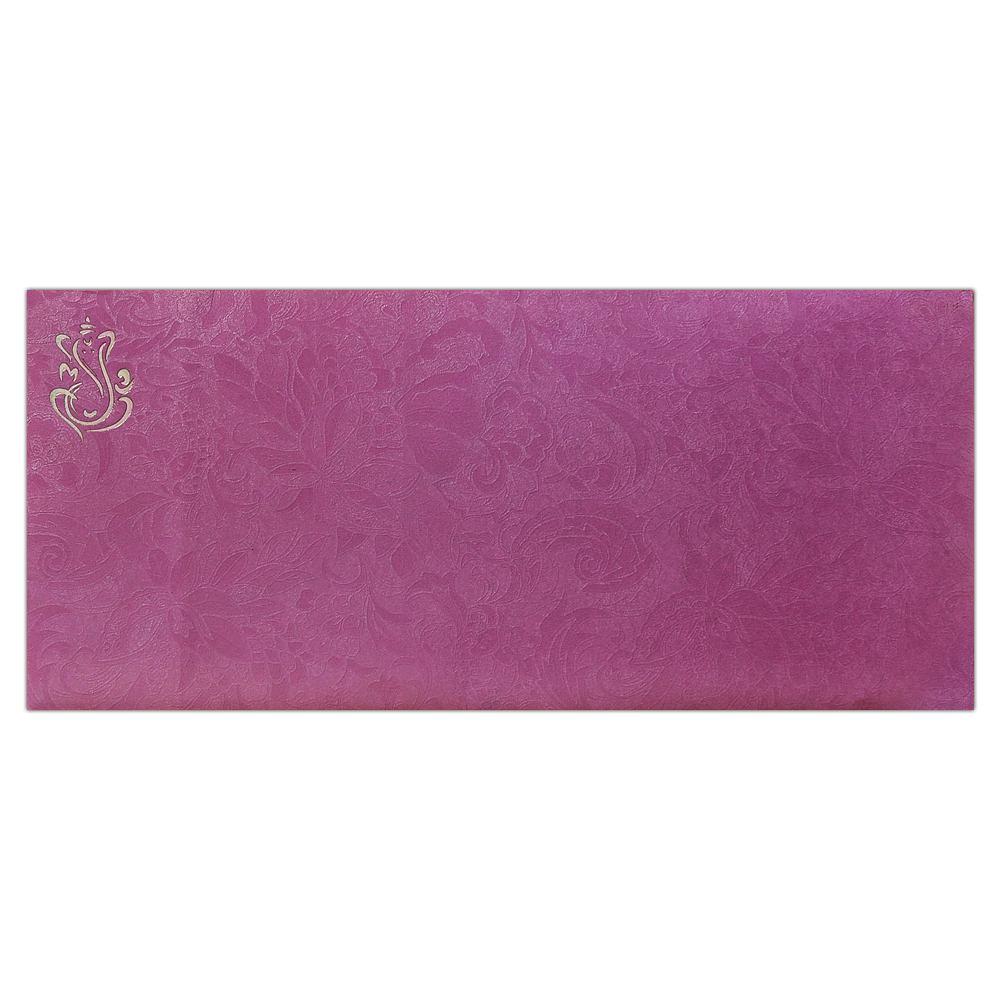 Pink Ganesha Personal Invitation Card-KNK3156