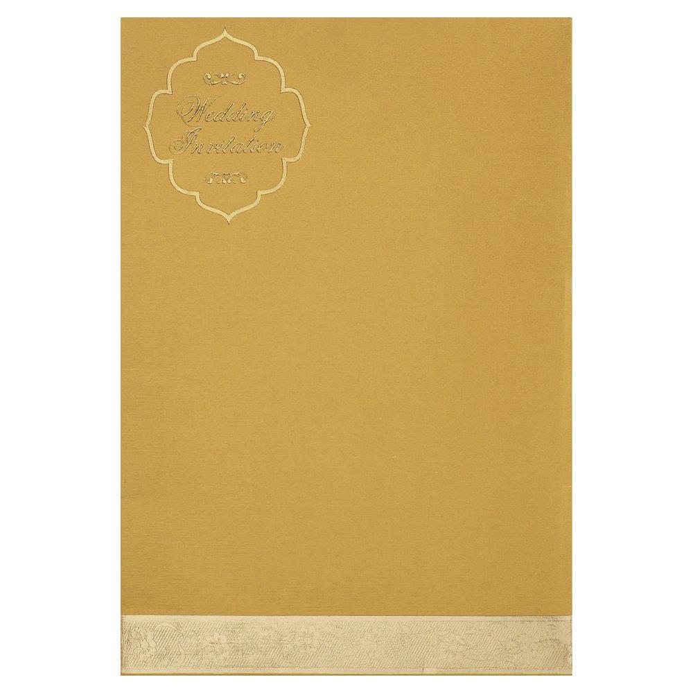 Invitation Card - Elegant Floral Wedding Invitation Cards-KNK3437
