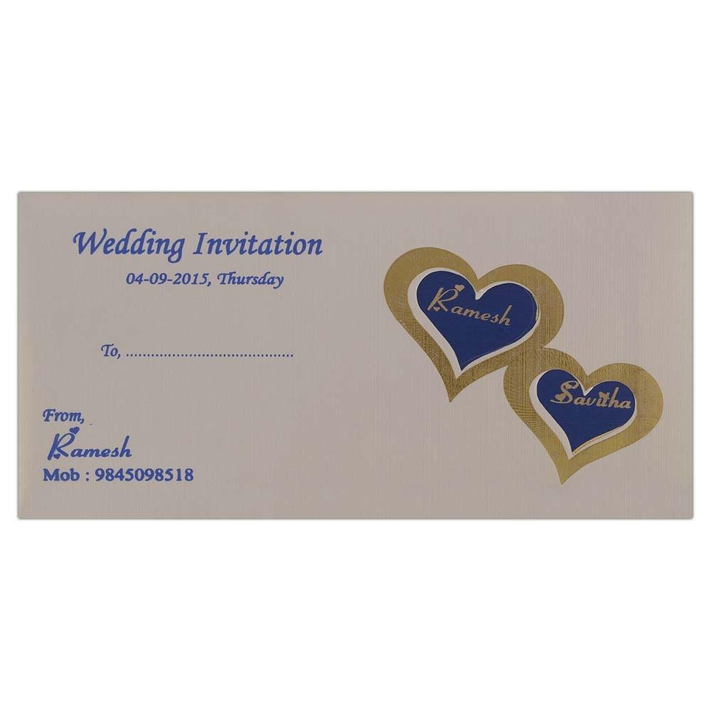Invitation Card - Delightfully heart-warming Invitation card-KNK3861