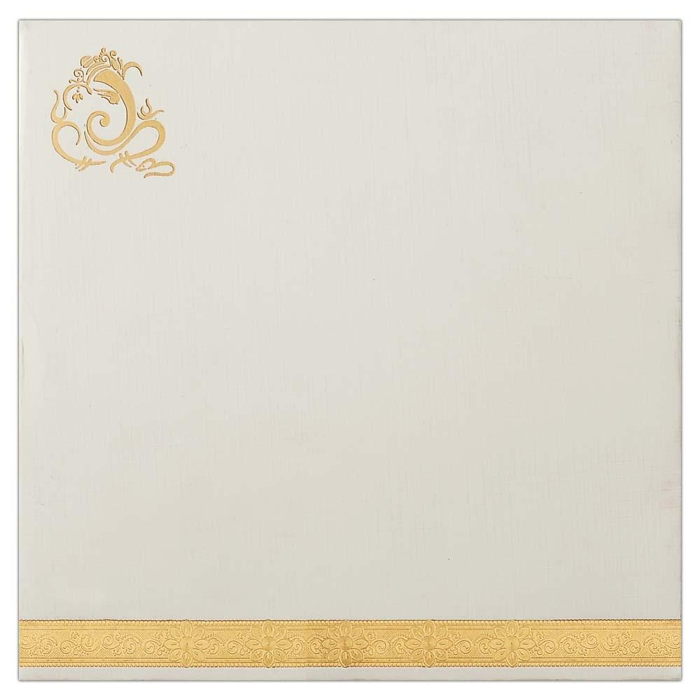 Invitation Card - Exclusive Designer Hindu Wedding Card-KNK4975