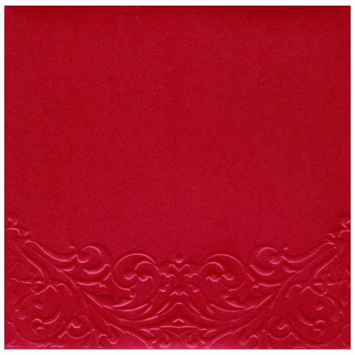Unique Door Type Opening With Red Shading Laser Cut Wedding Card - KRM06310-King of Cards