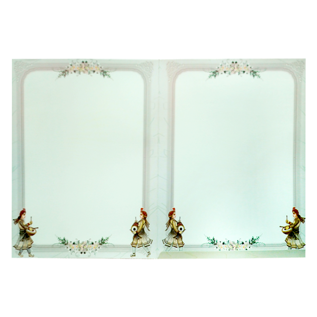 Grey Traditional Indian Wedding Card-King of Cards