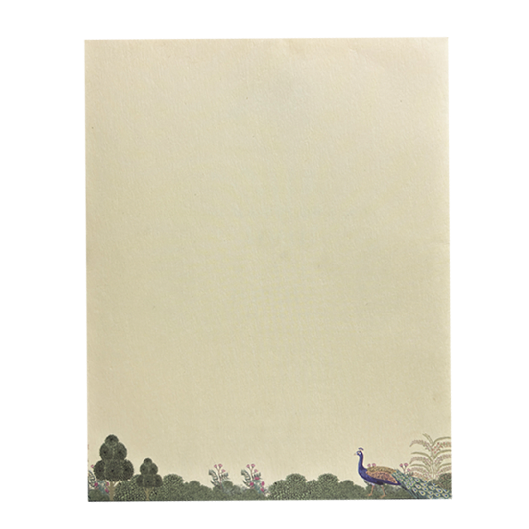 Cream Laser-Cut Bag Style Wedding Card - KNKQ8307