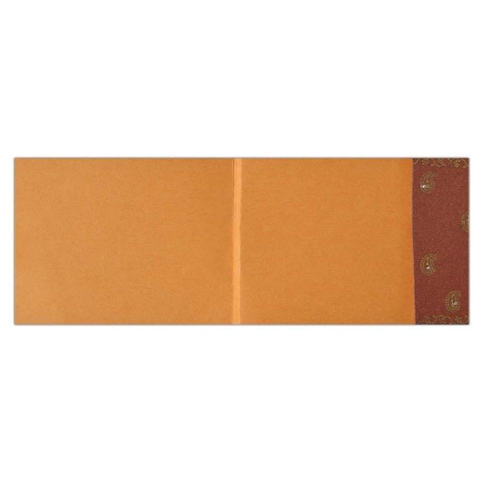 Invitation Card - A Traditional treat in Red and Orange Invitation Card-KNK1228-King of Cards