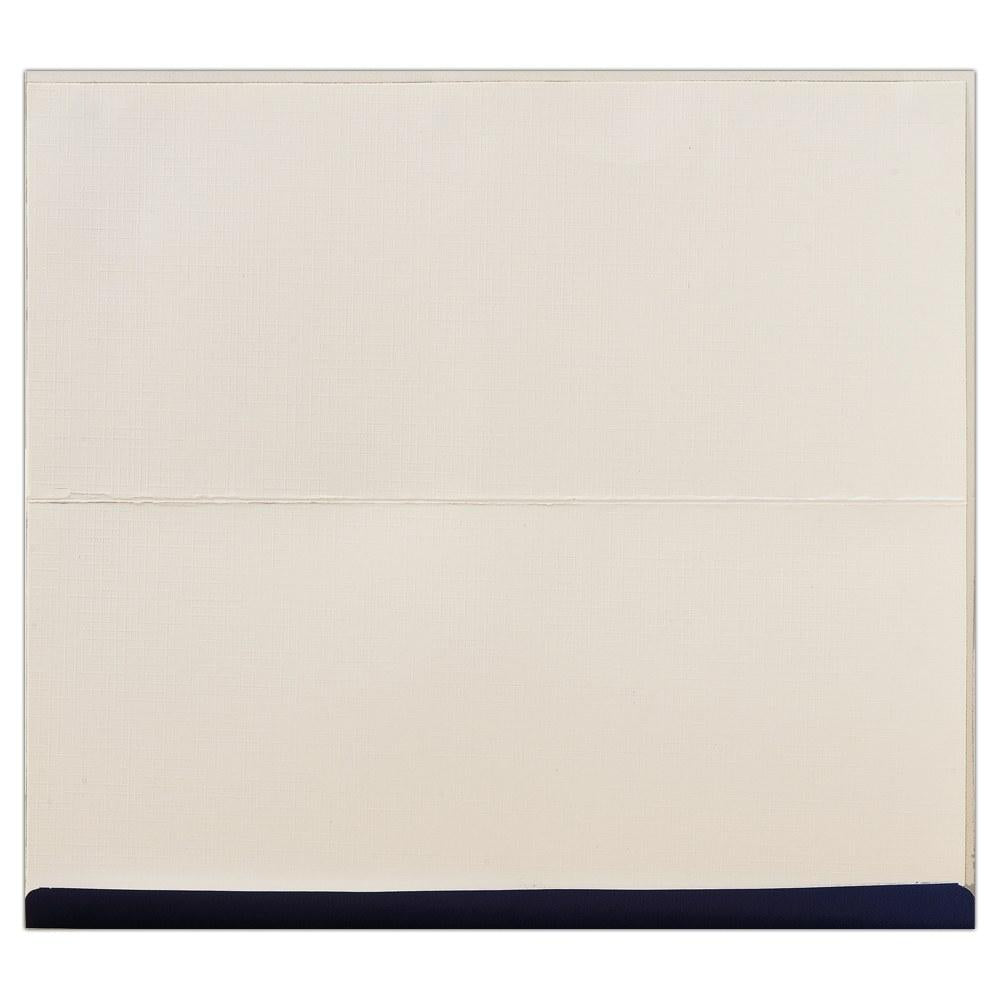 Blue Peacock Feather With Ganesha Design-KNK2084