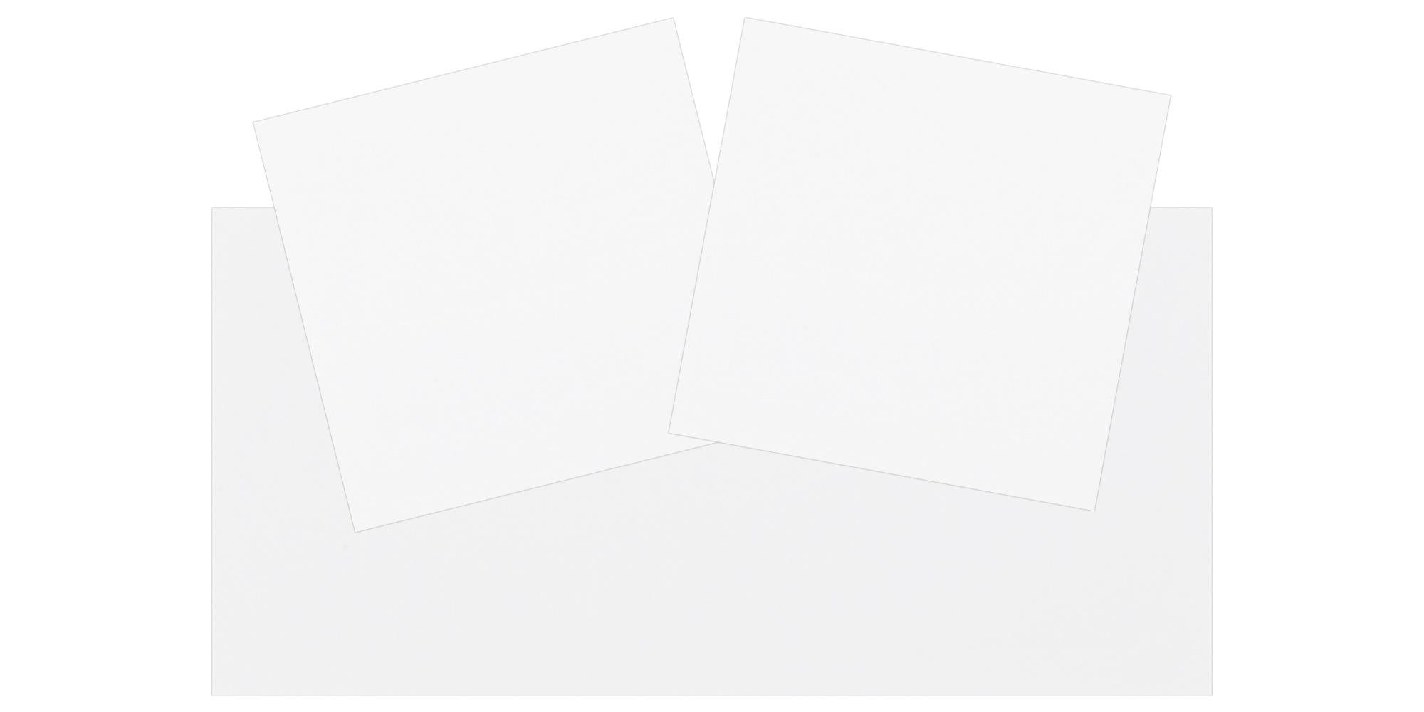 Invitation Card - White Multi-Faith Wedding Invitation-KNK2549