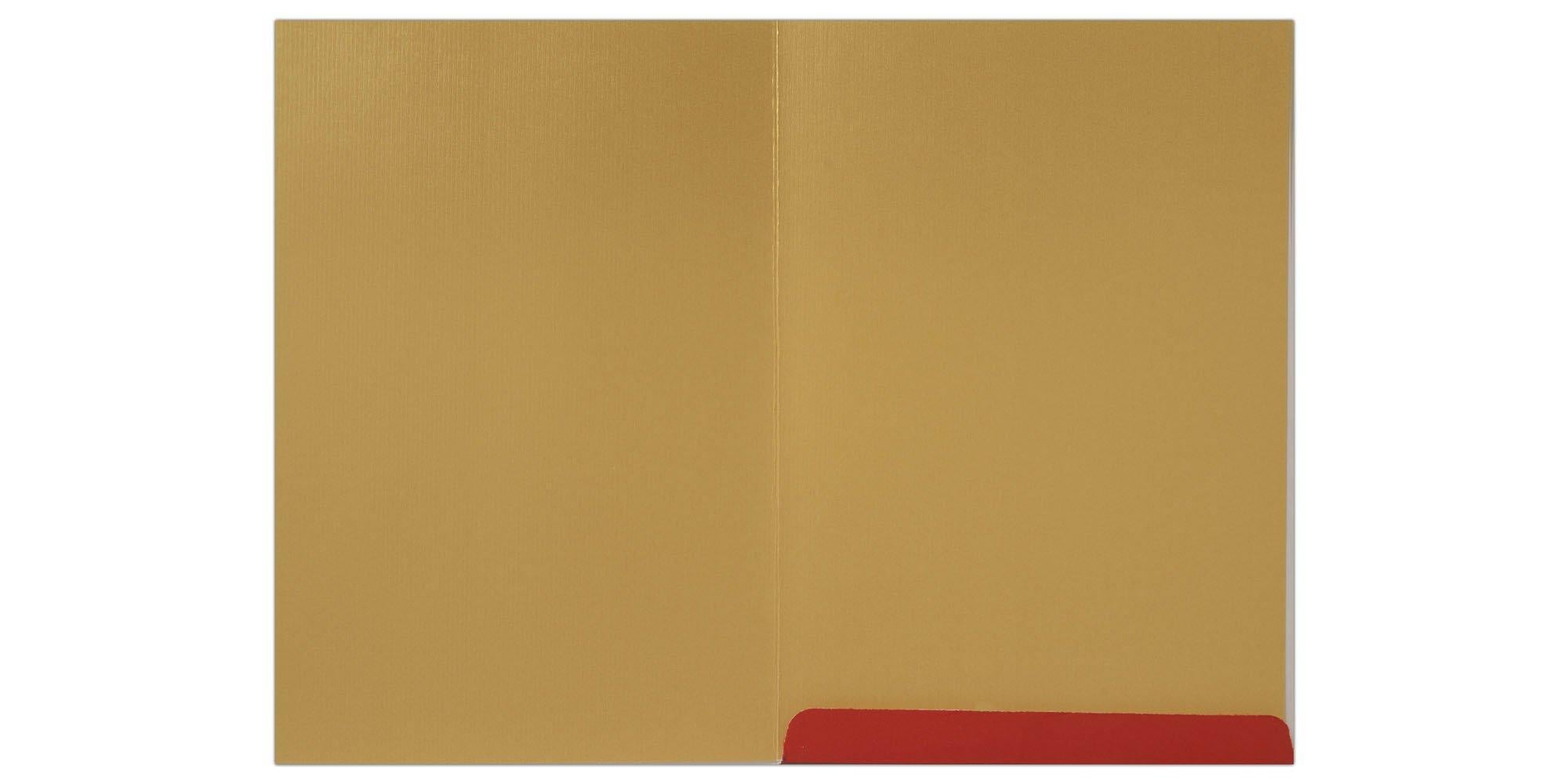 Invitation Card - Gorgeous Red Ganesha and Alamelu Balaji Invite in Satin Finish-KNK4740