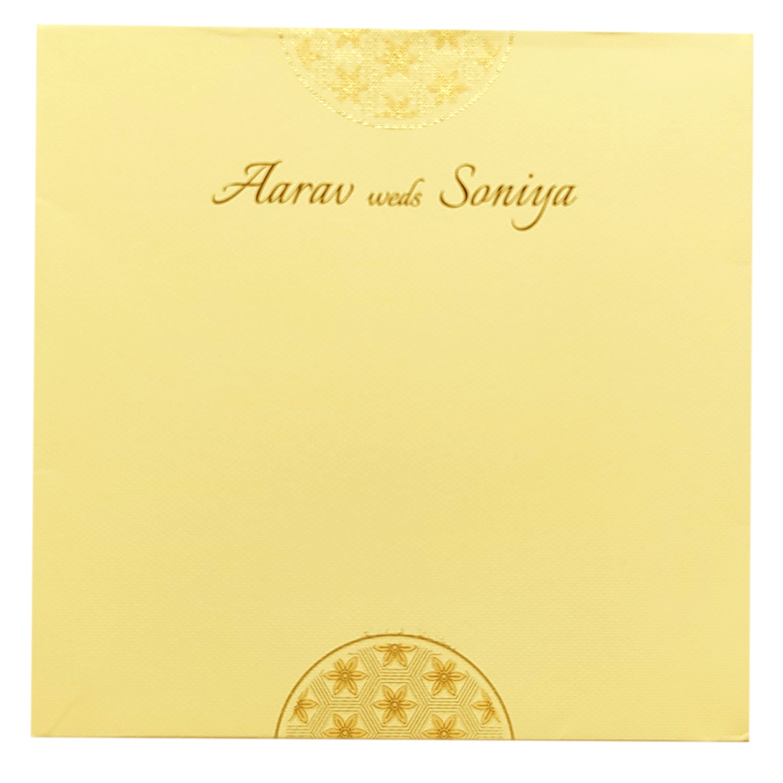 Pale Pink Floral Invitation Card-King of Cards