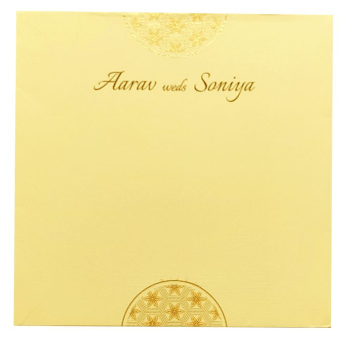 Pale Pink Floral Invitation Card-King of Cards