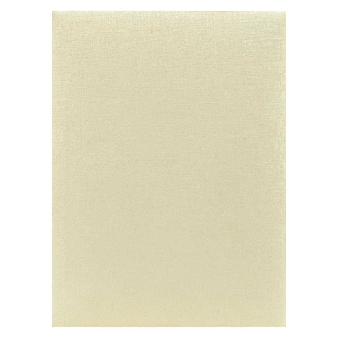 Cream Gold Foiled Simple Wedding Card-KNCM044C