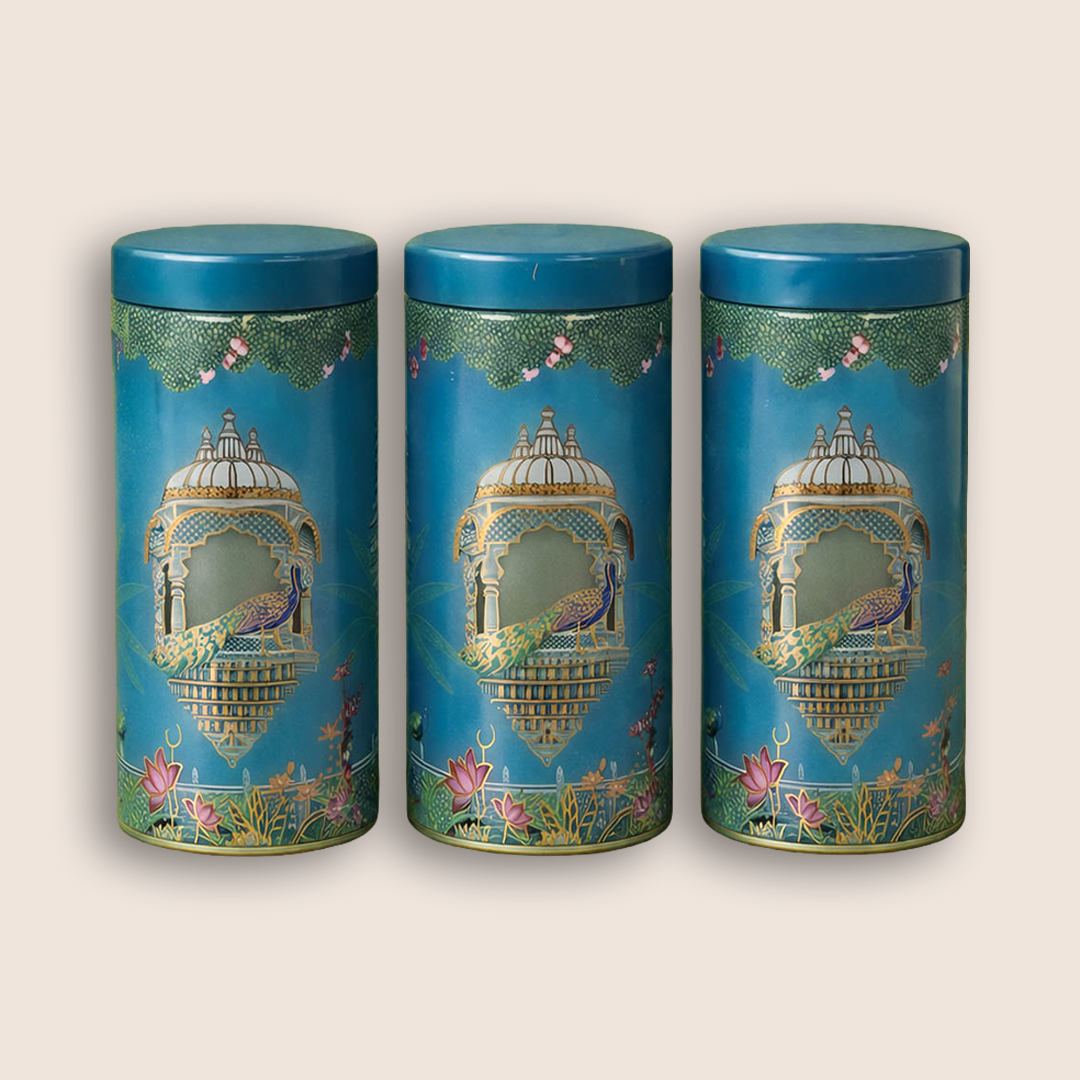 Blue Arch Peacock Palace Return Gift Hamper-GNBT9507