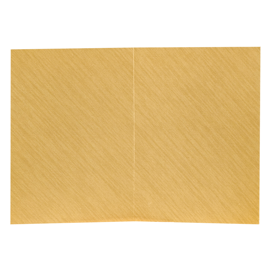 Beige Gold Medallion Wedding Card-KNCM044G