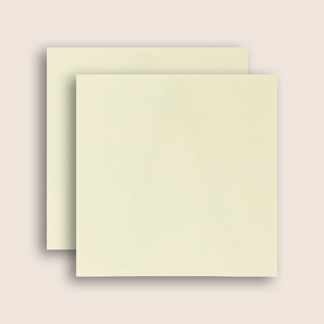 Cream Embossed Padded Wedding Card - KAA06450