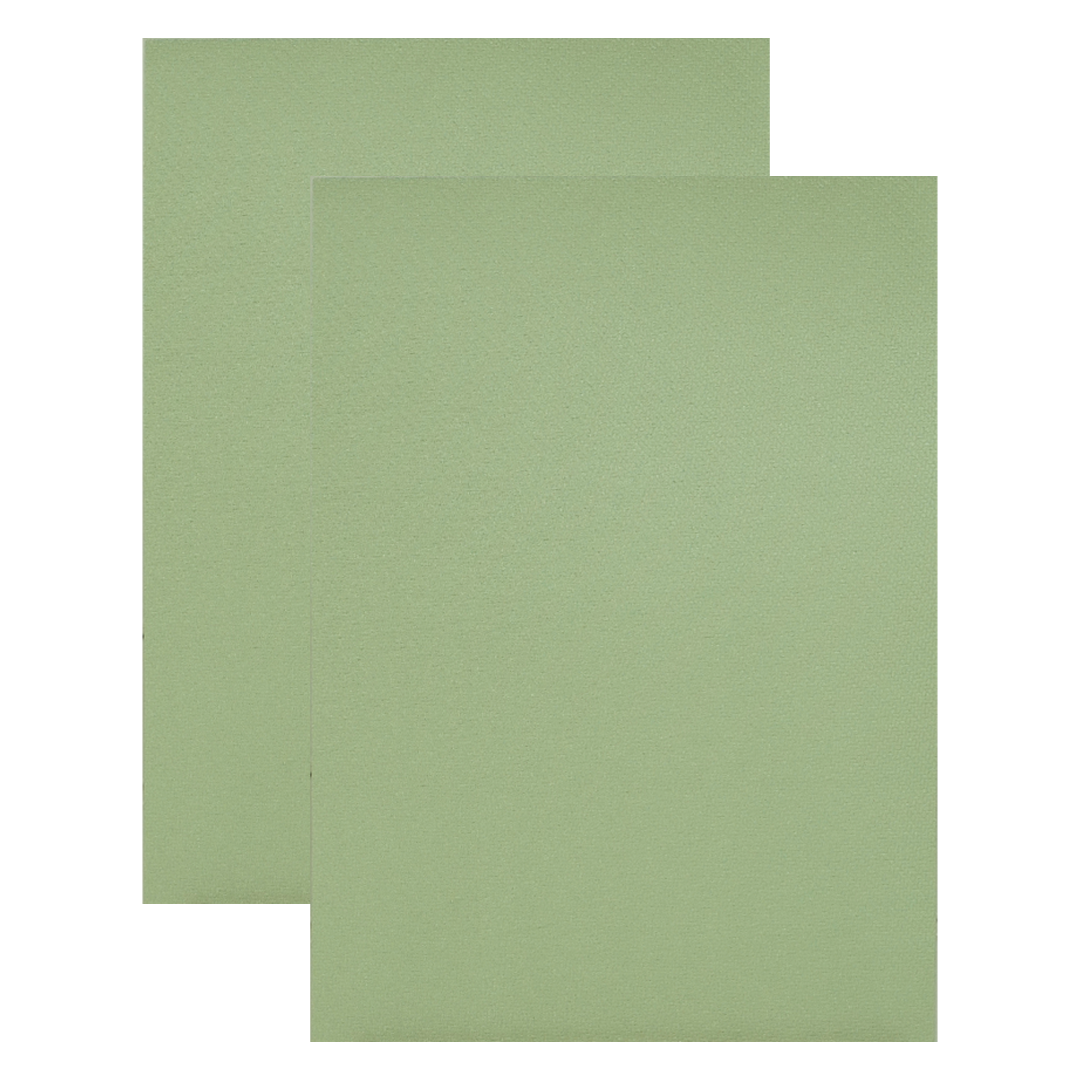 Sage Green Gold Couple Wedding Card-KNCM045N