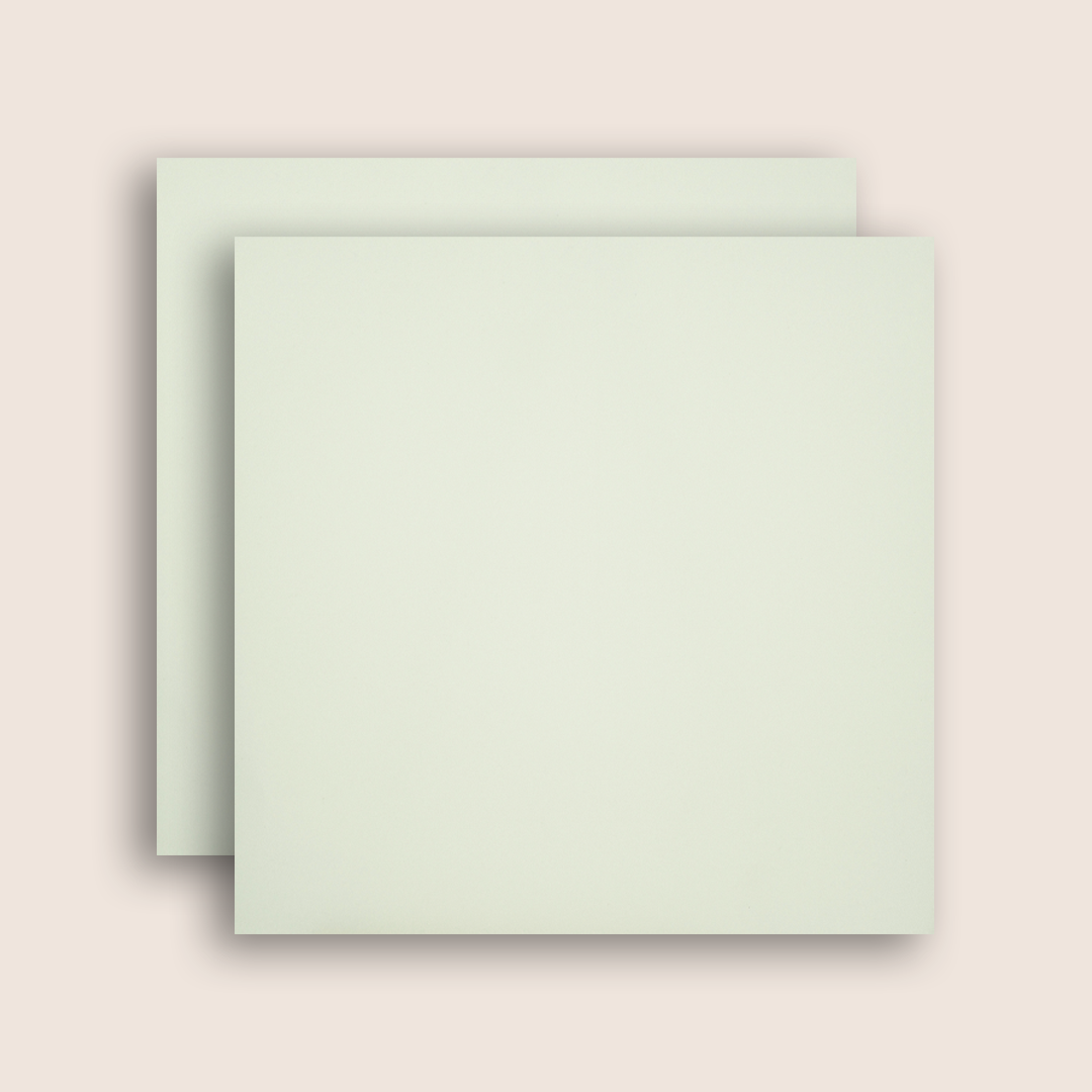 White Floral Padded Door Style Wedding Card - KJTS1855