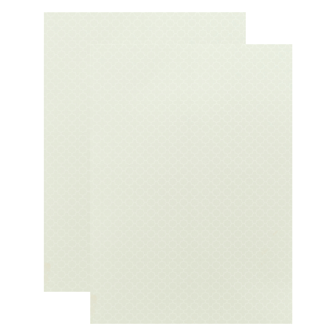 Green Double Door Floral Wedding Card-KNA2403G