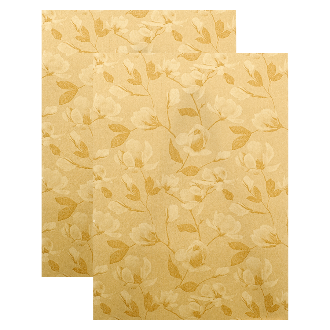 Gold Leaf Lamps Couple Wedding Card-KNKC46GF