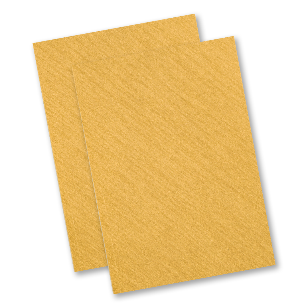 Gold Couple Gatefold Wedding Card-KNCM045G