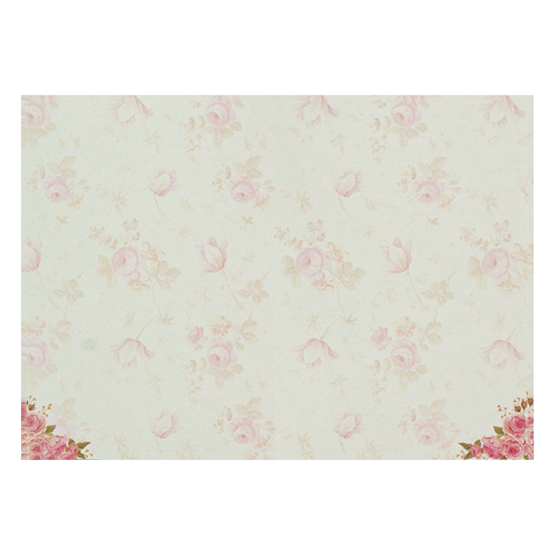 Pink Prince Paper Print Floral Invitation In Offset Print-KNPP680P