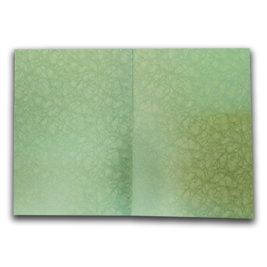 Green Elephant Baraat Wedding Card-KNKR039LG