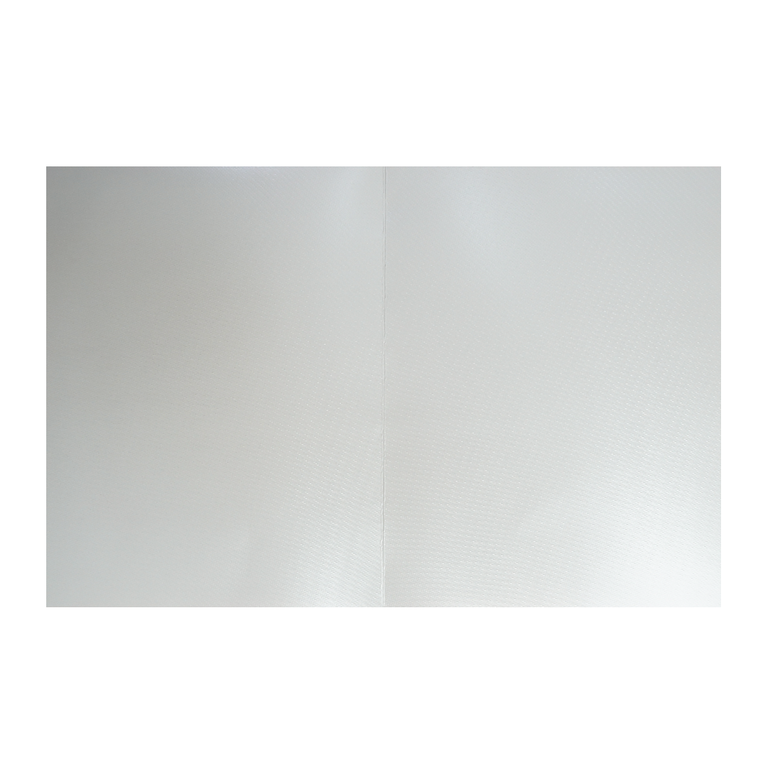 White Ganesha Umbrella Peacock Feather Wedding Card-KNWT5015