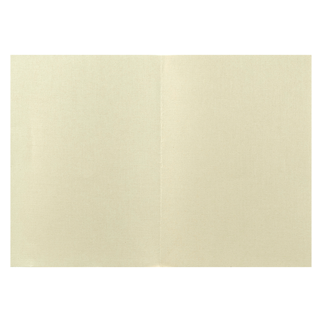 Cream Gold Foiled Simple Wedding Card-KNCM044C