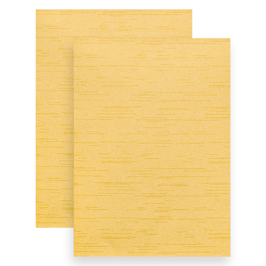 Gold Ganesha Folder Wedding Card-KNM2901G