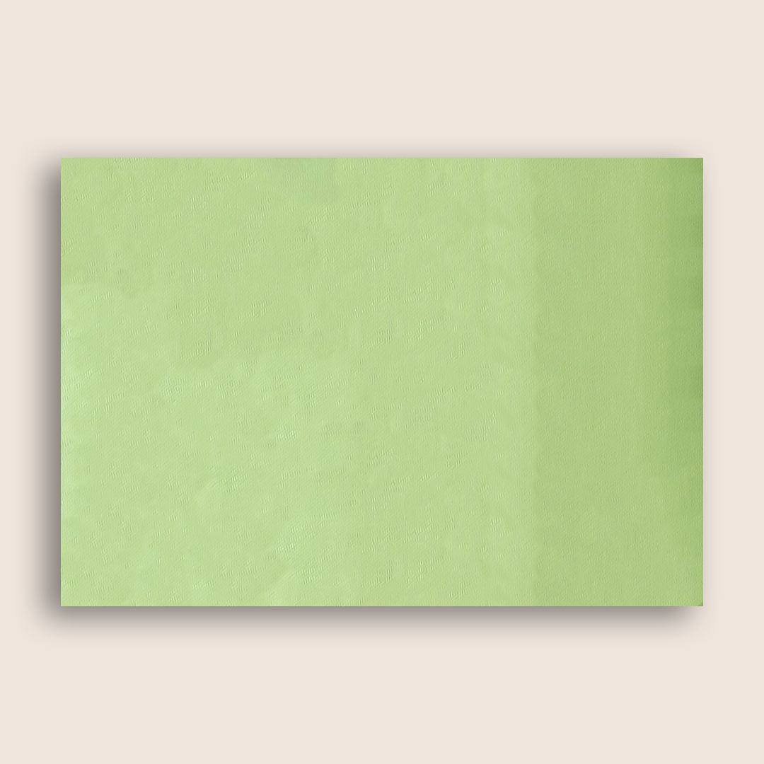 Green Gold Floral Wedding Card - KNCM024N