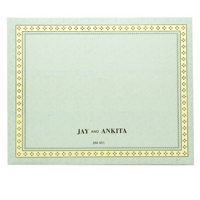 Blue Premium Wedding Card-King of Cards